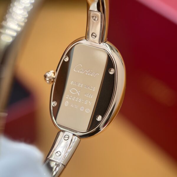 5 Cartier Baignoire Series WJBA0042 (Rose Gold Diamond Bezel) (Mini Size)
