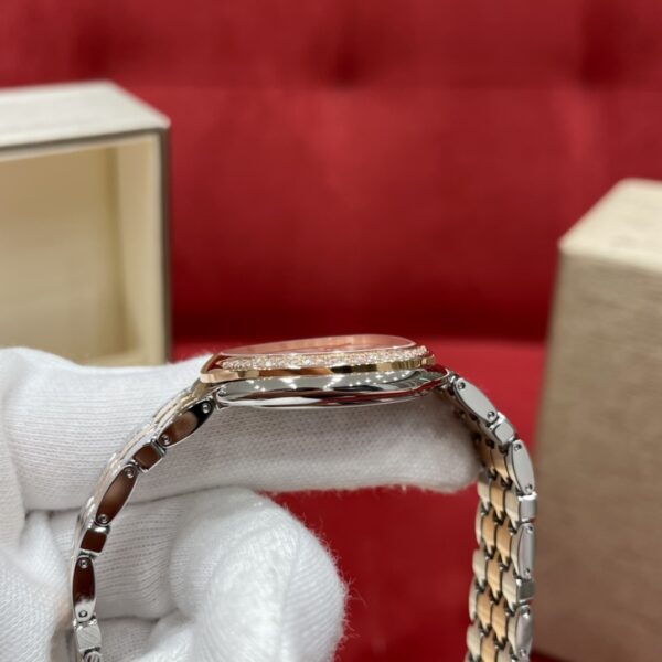 Bvlgari Serpenti 103274 (Opaline Dial, Rose Gold & Diamond Accents, 33mm)
