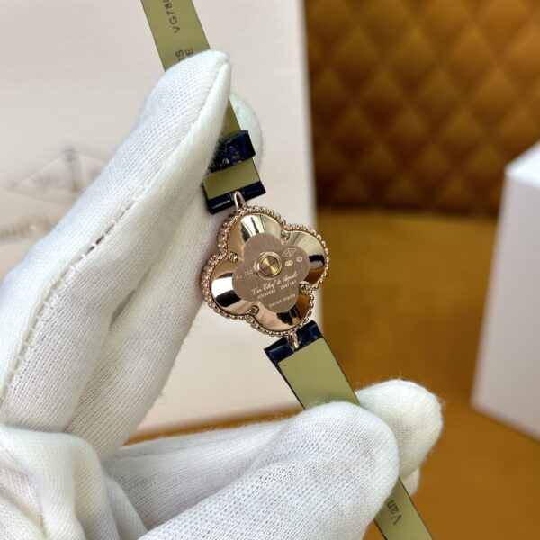 Van Cleef & Arpels Alhambra (Guilloché 18K Rose Gold Dial)