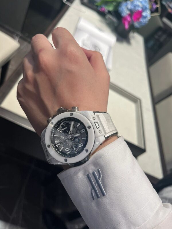 Hublot Big Bang UNICO Ceramic Series Ref. (White Ceramic)