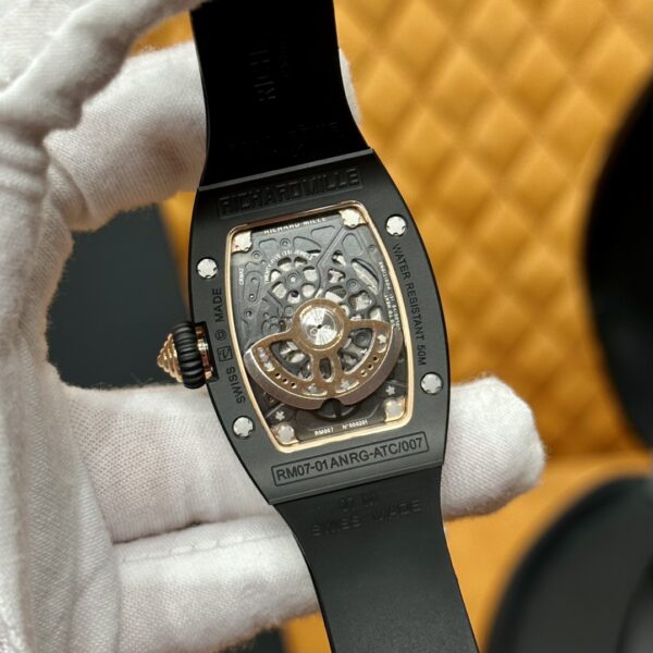 Richard Mille RM07-01 (Black Ceramic, Black Bezel)