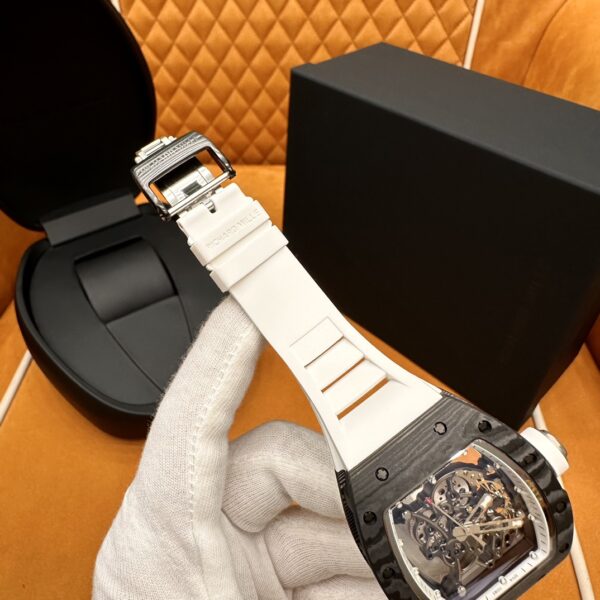 Richard Mille RM 055 White Carbon Fiber (White, NTPT Carbon & Titanium)