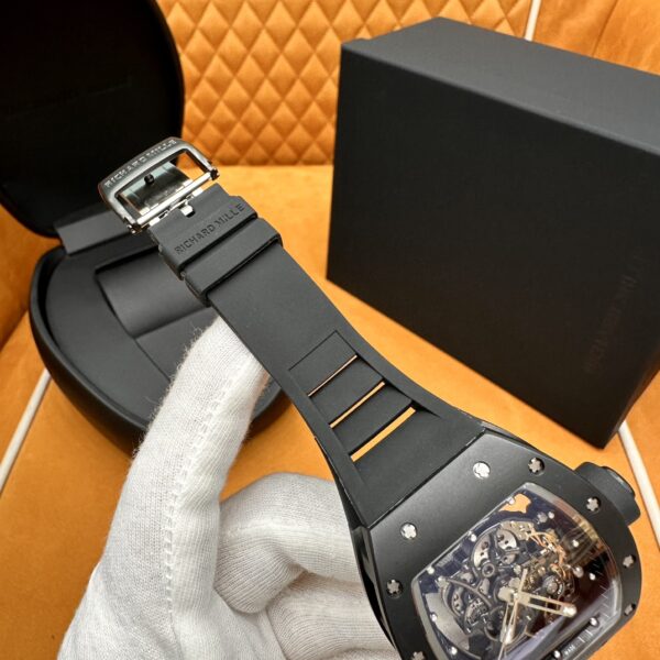 6 Richard Mille RM 055 Black Ceramic (Black, High-Strength Ceramic & Titanium)