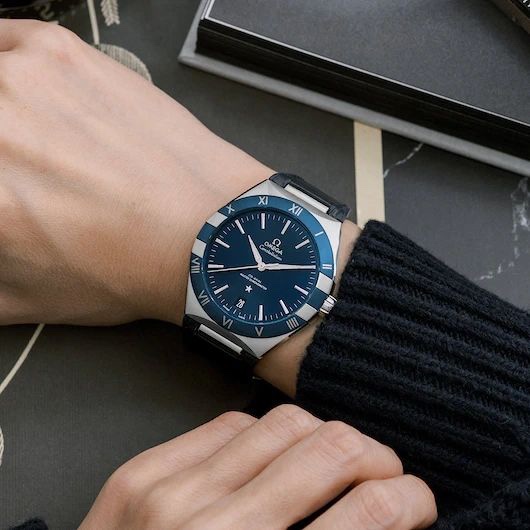 Omega Constellation 131.33.41.21.03.001 (Blue Baton, 41mm, Automatic Mechanical)