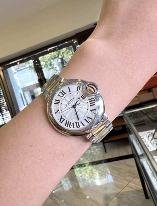 Ballon Bleu de Cartier W2BB0002 (Silver, Stainless Steel and Gold Plated)