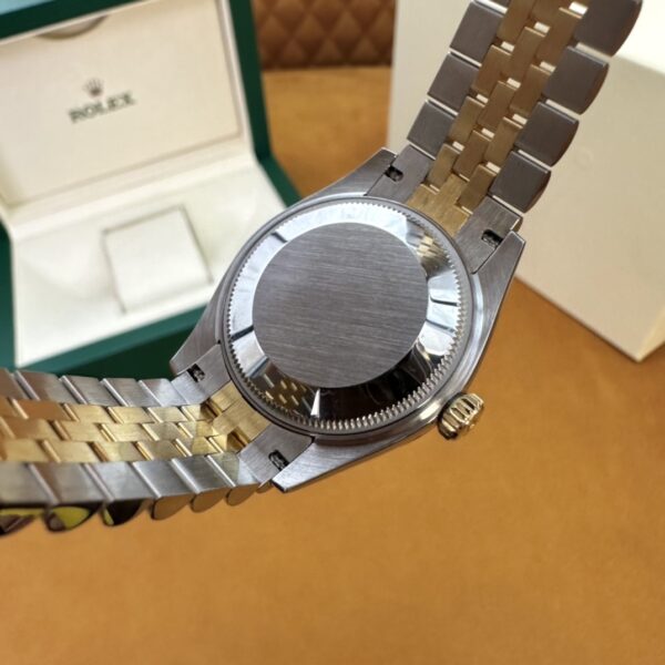 6 Rolex Datejust m278273-0032 (Olive Green Floral Dial with Diamond Hour Markers)