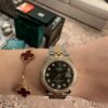 Rolex Datejust m278383rbr-0030 (Diamond Set Olive Green Dial)
