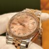 Rolex Datejust Series (Rose Gold Dial with Diamond Markers)