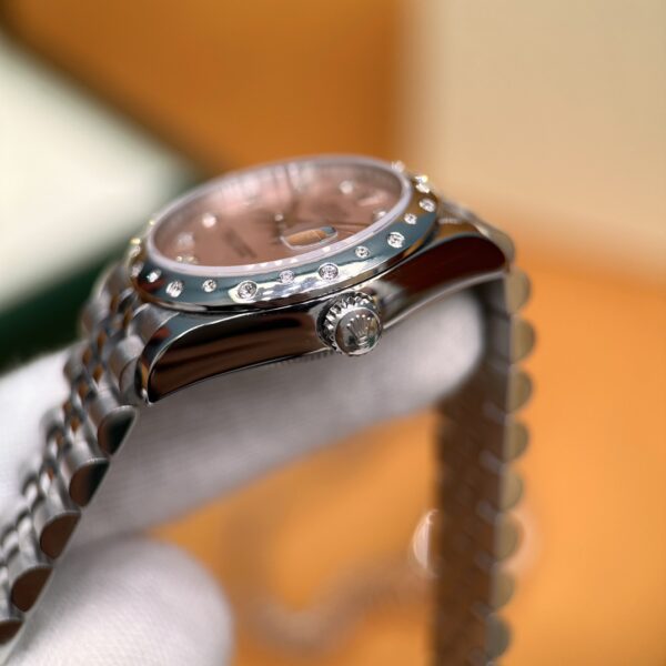 Rolex Datejust M278344RBR-0034 (Pink Diamond Dial, Diamond Bezel, 31mm)