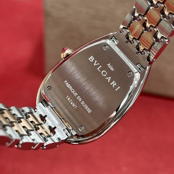 Bvlgari Serpenti 103274 (Opaline Dial, Rose Gold & Diamond Accents, 33mm)