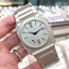 BVLGARI OCTO Series 103011 (40mm, Stainless Steel, Rhodium-Plated, Sapphire Crystal, Ceramic-Embedded Crown, Custom Pearl Rotor Mechanical Movement)