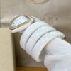 BVLGARI Serpenti 33HF00 (White Dial, 18K Rose Gold & Ceramic)