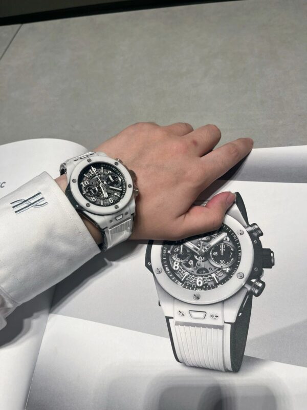 Hublot Big Bang UNICO Ceramic Series Ref. (White Ceramic)