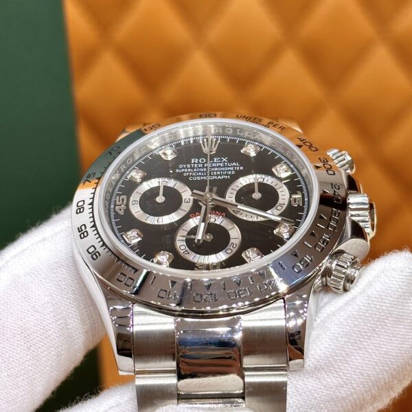 Rolex Cosmograph Daytona M116509-0055 (Diamond-set Black Dial)