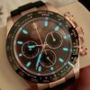 Rolex Cosmograph Daytona M116515LN-0041 (Rose Gold, Chocolate and Black Dial)