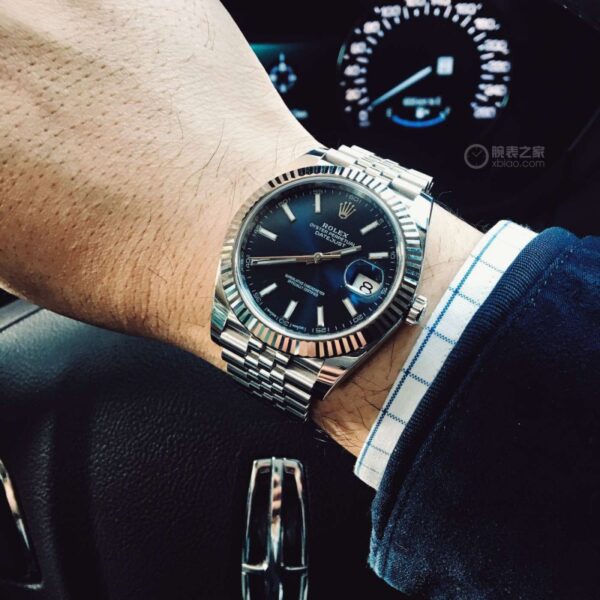 Rolex Datejust m126334-0002 (Blue Dial, Five-Piece Link Bracelet)
