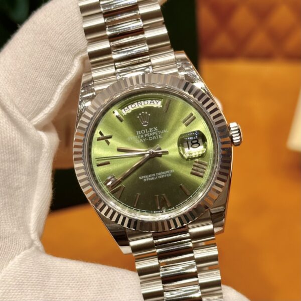 Rolex Day-Date m228239-0033 (Olive Green Dial)