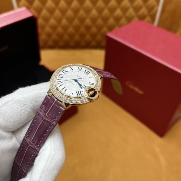 Cartier Ballon Bleu Series WE902066 (33mm, Steel, Sapphire Crystal)