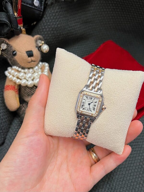 Cartier Leopard Series W3PN0006 (Small Size, Steel & Gold)