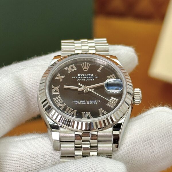 7 Rolex Datejust m278274-0002 (Bright Black Dial)