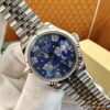 Rolex Datejust m278274-0036 (Diamond-Set Light Blue Floral Dial)