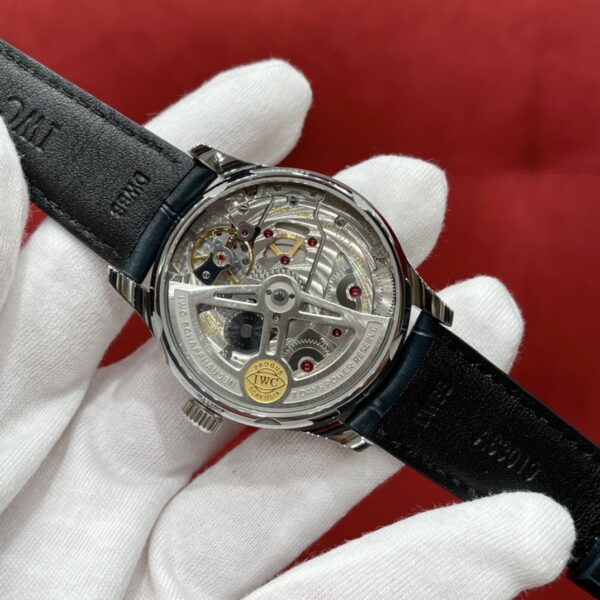 IWC Portuguese Automatic Ref. IW500705 (White Dial, Blue Hands)