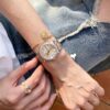 Rolex Datejust M278271RBR-0016 (Silver Dial, Rose Gold Diamond Bezel, 31mm)