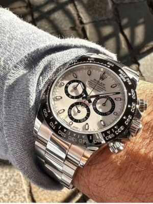 Rolex Cosmograph Daytona M116500LN-0001 (White Dial & Black Bezel)