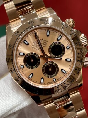 Rolex Cosmograph Daytona M116505-0009 (Rose Gold, Black Cerachrom Bezel)