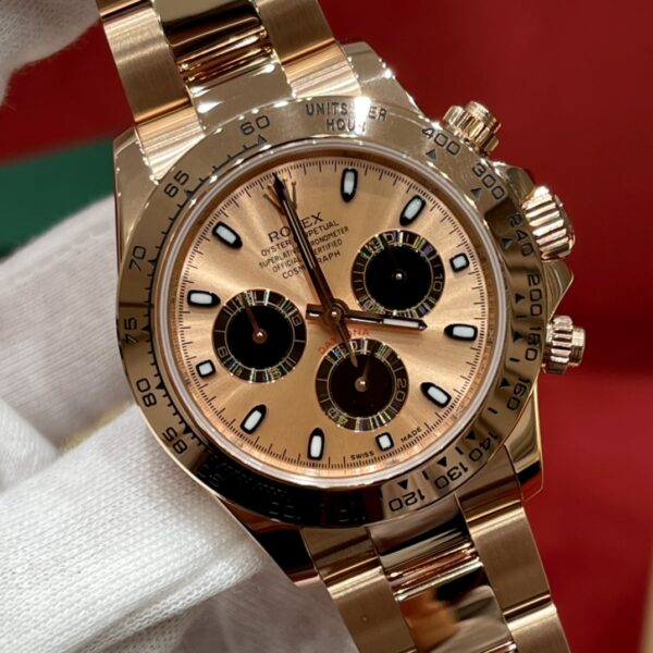 Rolex Cosmograph Daytona M116505-0009 (Rose Gold, Black Cerachrom Bezel)