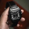 Cartier Santos Series Ref. WSSA0039 (Black Dial, Stainless Steel)
