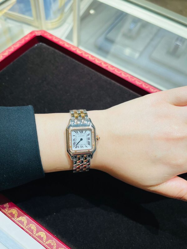 Cartier Leopard Series W3PN0006 (Small Size, Steel & Gold)