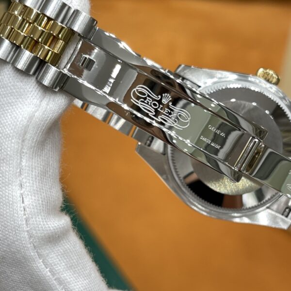 Rolex Datejust m278383rbr-0024 (Diamond Set Black Mother-of-Pearl Dial)