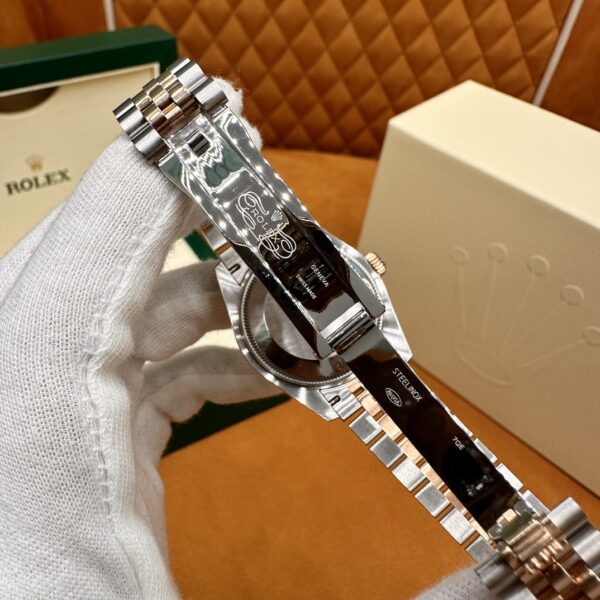8 Rolex Datejust M278341RBR-0003 (Choco Dial, Diamond Bezel, 31mm)