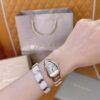 BVLGARI Serpenti 27HF00 (White Dial, Rose Gold & Ceramic 35mm)