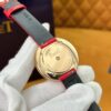 Piaget Limelight Movement - Ruby and Mother-of-Pearl Dial with Alligator Strap G0A43090 (Red & White)
