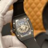 Richard Mille RM07-01 (Black Ceramic, Red Bezel with Diamonds)