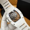 Richard Mille RM 055 White Ceramic (White, High-Strength Ceramic & Titanium)