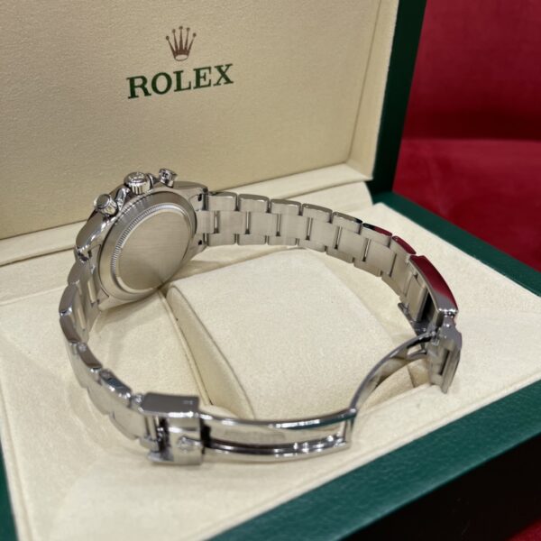 9 Rolex Cosmograph Daytona M116506-0001 (Ice Blue Dial, Chestnut Brown Cerachrom Bezel)