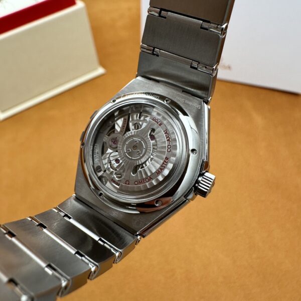 Omega Constellation, Steel Bracelet with Gray Dial and Diamonds, 29mm, Automatic Mechanical 131.10.29.20.56.001 (Gray Dial, Stainless Steel, Diamonds)