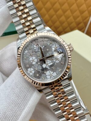 Rolex Datejust m278271-0028 (Chocolate Dial with Diamond Markers)