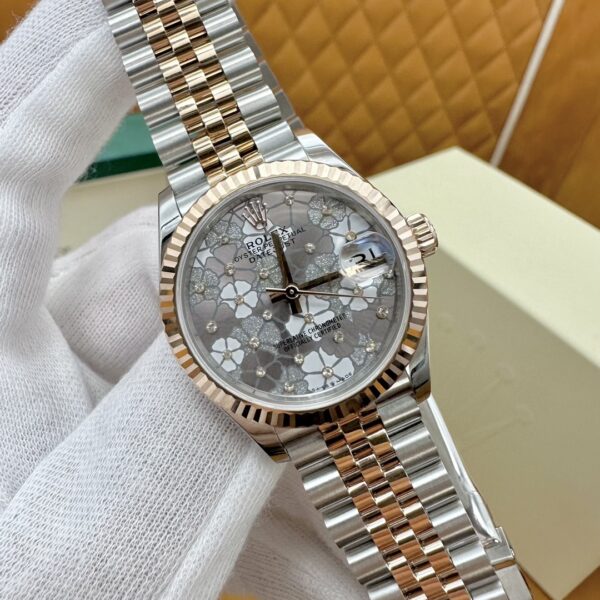 Rolex Datejust m278271-0028 (Chocolate Dial with Diamond Markers)
