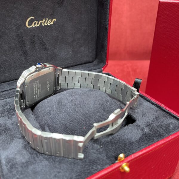 Cartier Santos Series WSSA0018 (Silver, Stainless Steel)