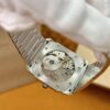 BVLGARI OCTO Series 103297 (40mm, Stainless Steel, Rhodium-Plated, Sapphire Crystal, Ceramic-Embedded Crown, Custom Pearl Rotor Mechanical Movement)