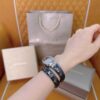 BVLGARI Serpenti 28HF00 (Black Dial, Steel & Ceramic Diamond-Set Silver Bezel)