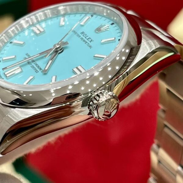 Rolex Oyster Perpetual 41 Ref. M124300-0003（Tiffany blue dial）